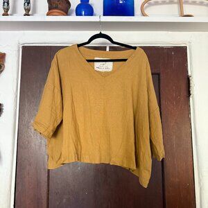 Not Perfect Linen old London top